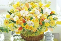 Epoch Jigsaw Puzzle 11-503 Flower Art Lucky Yellow (1000 Pieces) New