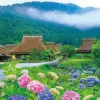 Epoch Jigsaw Puzzle 05-118 Japan Miyama's Thatched Roof Private House (500 Pieces) Cheap