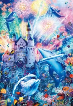 Epoch Jigsaw Puzzle 31-734 Lassen Sparkling Festival (Glow In The Dark) (1053 S-Pieces) Online