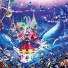 Epoch Jigsaw Puzzle 23-715 Lassen Dolphins In Wonderland (2016 S-Pieces) Hot