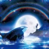 Epoch Jigsaw Puzzle 55-505 Lassen Orca Moon Iii (216 S-Pieces) Shop