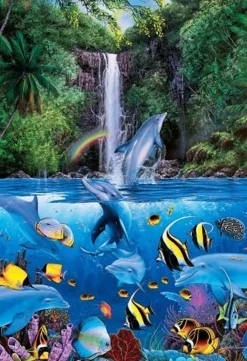 Epoch Jigsaw Puzzle 08-308 Lassen Eternal Rainbow Sea I (450 S-Pieces) New