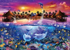 Epoch Jigsaw Puzzle 07-719 Lassen Maldives World Travel (500 Pieces) Shop