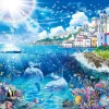 Epoch Jigsaw Puzzle 07-718 Lassen Mykonos World Travel (500 Pieces) Best Sale