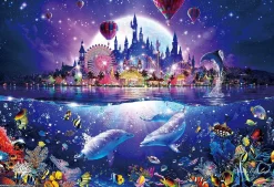 Epoch Jigsaw Puzzle 28-324 Lassen Glowing Puzzle Dream Time (300 Pieces) Shop