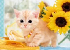 Epoch Jigsaw Puzzle 01-057 Munchkin Kitty Cat (108 Pieces) Shop