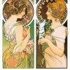 Epoch Jigsaw Puzzle 31-016 Primrose / Feathers Alphonse Mucha (1053 S-Pieces) Cheap