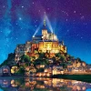 Epoch Jigsaw Puzzle 05-090 Starry Sky Of Mont Saint-Michel (500 Pieces) Fashion