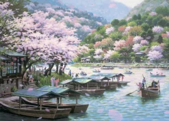 Epoch Jigsaw Puzzle 07-720 Teppei Sasakura Floating Spring Color (500 Pieces) Best