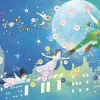 Epoch Jigsaw Puzzle Decoration 70-022 Disney Peter Pan Silhouette (70 Pieces) Clearance