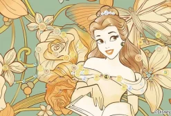 Epoch Jigsaw Puzzle Decoration 70-011 Disney Belle Royal Floral (70 Pieces) Hot