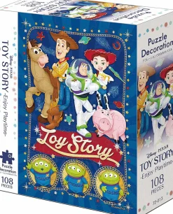 Epoch Jigsaw Puzzle Decoration 72-013 Disney Toy Story Enjoy Playtime (108 Pieces) Online