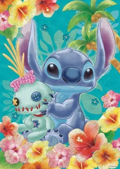 Epoch Jigsaw Puzzle Decoration 72-009 Disney Stitch Tropical Blue (108 Pieces) Fashion