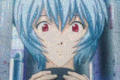 Epoch Jigsaw Puzzle 11-557S Evangelion Mosaic Art Rei Ayanami (1000 Pieces) Best Sale