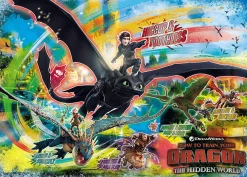 Epoch Jigsaw Puzzle 06-113S How To Train Your Dragon Riders And Dragons (500 Pieces) Shop