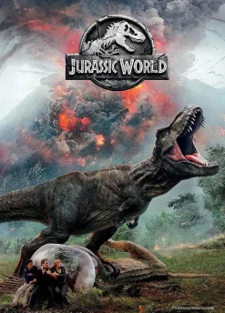 Epoch Jigsaw Puzzle 06-105S Jurassic World Fallen Kingdom (500 Pieces) Clearance