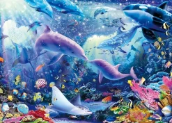 Epoch Jigsaw Puzzle 07-723S Lassen Let's Find Me! (Glow In The Dark) (500 Pieces) Discount