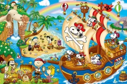 Epoch Jigsaw Puzzle 11-549S Peanuts Pirates Snoopy Adventure (1000 Pieces) Cheap