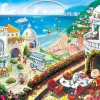 Epoch Jigsaw Puzzle 11-597S Peanuts Snoopy Vacation (1000 Pieces) Hot