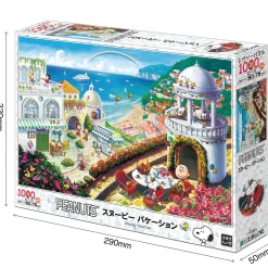 Epoch Jigsaw Puzzle 11-597S Peanuts Snoopy Vacation (1000 Pieces) Hot