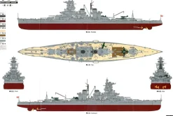 Shop Fujimi 1/350 Ship Series Former Japanese Navy Battleship Haruna Premium Edition W/Photo Etched Parts Plastic Model