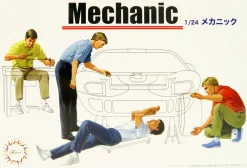 Hot Fujimi Garage & Tool Series 1/24 Gt3 Mechanic Plastic Model
