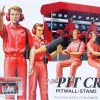 Online Fujimi Garage & Tool Series 1/20 Pit Crew Set C Pitwall Stand Plastic Model