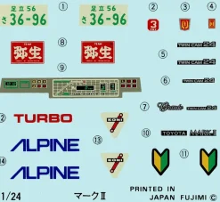 Clearance Fujimi Tohge 1/24 Gx61 Mark Ii Twin Cam 24 Plastic Model
