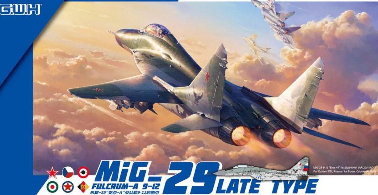 Shop Great Wall Hobby 1/72 Mig-29 9.12 Fulcrum A Late Type Plastic Model