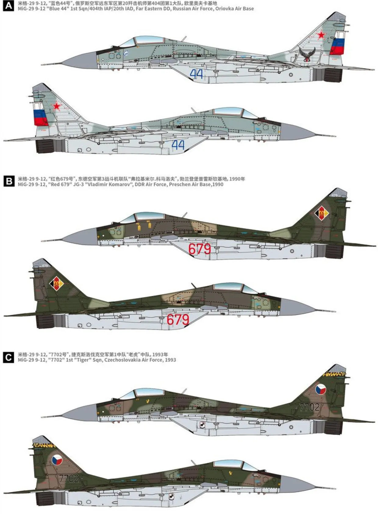 Shop Great Wall Hobby 1/72 Mig-29 9.12 Fulcrum A Late Type Plastic Model