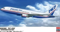 New Hasegawa 1/200 Boeing 767-200 Demonstrator Plastic Model