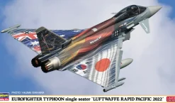 Discount Hasegawa 1/72 Eurofighter Typhoon Single Seat Luftwaffe Rapid Pacific 2022 Plastic Model