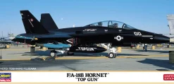 Cheap Hasegawa 1/72 F/A-18B Hornet Top Gun Plastic Model