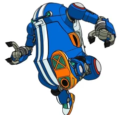 Cheap Hasegawa 1/20 Mechatro Wego No.05 Sports Blue Plastic Model