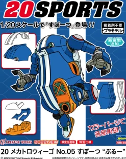 Cheap Hasegawa 1/20 Mechatro Wego No.05 Sports Blue Plastic Model