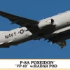 Best Hasegawa 1/200 P-8A Poseidon 10Th Patrol Squadron W/Radar Pod Plastic Model
