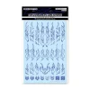 Shop HiQparts Fire Tribal Decals Outline Metallic Violet