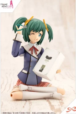 Outlet Kotobukiya 1/10 Sousai Shoujo Teien Bukiko Kotobuki Wakaba Girl's High School Winter Uniform Plastic Model