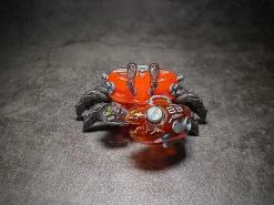 Best ORANGE CAT INDUSTRY Aquaculture Tank 008: Fiddler Crab (Silver Red) Plastic Model