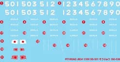Clearance Pit-Road 1/350 Skywave Jmsdf Submarine Ss-501 Soryu Plastic Model