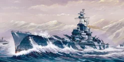 Clearance Pit-Road 1/700 Skywave Us Navy Battleship Bb-60 Alabama 1942 Plastic Model
