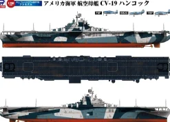 Flash Sale Pit-Road 1/700 Skywave U.S. Navy Aircraft Carrier Cv-19 Hancock Plastic Model