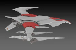 Best PLUM 1/144 Darius Silver Hawk 3F-1B Space Fighter Plastic Model