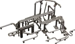 Cheap PLUM Plastic Kit Industrial Area G Pp094 Piping Set 2 (Non-Scale)