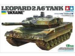 Best Tamiya 25207 1/35 Leopard2 A6 Tank 'Ukraine' Plastic Model