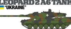 Best Tamiya 25207 1/35 Leopard2 A6 Tank 'Ukraine' Plastic Model