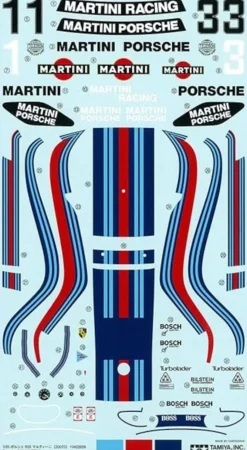 Best Sale Tamiya 1/20 Porsche 935 Martini Plastic Model
