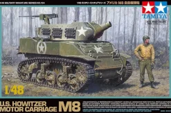 Outlet Tamiya 1/48 Us Howitzer Motor Carriage M8 Plastic Model