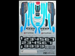 New Tamiya Mini 4Wd 1/32 Eleglitter Vz Chassis