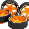 Cheap Tamiya Mini 4Wd Super-Hard Low-Profile Tire & Wheel Set (Spiral) J-Cup 2022
